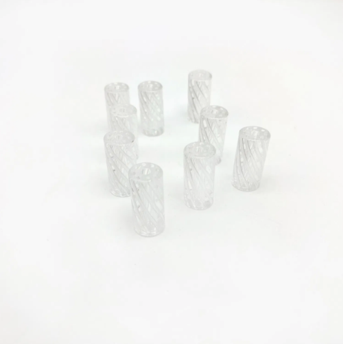 1%off Custom Size 8mm 9mm 10mm Rip Tip Glass Filter Blunt Pre Roll Joint Diamond Clear Smoking Rip Tip