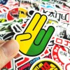 Custom Waterproof Cartoon Sticker Packs in OPP Bag for Promotion Use Pack Stickers Die Cut PVC Vinyl Stickers