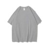 Custom Logo Unisex 280gsm Heavy Weight Plain Cotton T-shirt Overisezed Solid Tee Shirts Design Your Brand