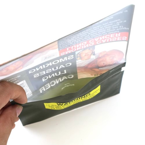 Custom Printed Logo Plastic Tobacco Storage Packaging Pouch Bags Suppliers