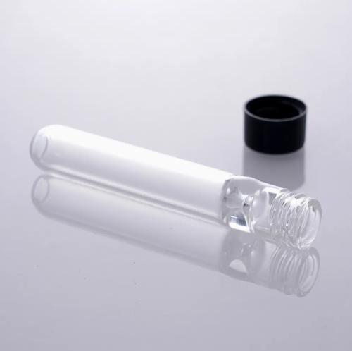 7.5cm Smoker Filter Tubes Og Glass Column Pipe with Plastic Lid