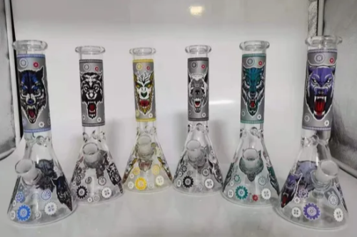 in Stock Factory Wholesale Varieous Shapes and Patterns Custom Glass Pot Shisha Hookah