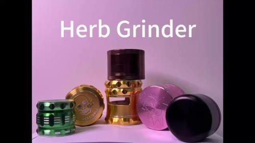 Smoking Metal Herb Grinder Easy to Use Logo Customiaztion Hot Sale Factory Price