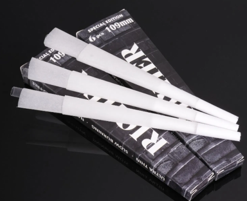 Smoking Pre Printing Rolled Paper King Size for Rolling Paper Natural Cone