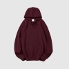 Heavy Polyester Cotton Thick Heavyweight Puff Print Hoodie Blank High Quality Hoodies