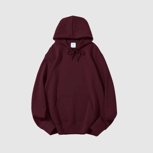 Heavy Polyester Cotton Thick Heavyweight Puff Print Hoodie Blank High Quality Hoodies
