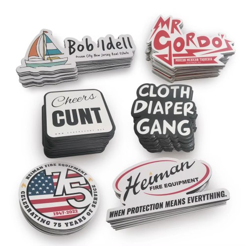 Mixed Style Designs Exquisite Quality Cute Style Custom Die Cut Magnet Sticker