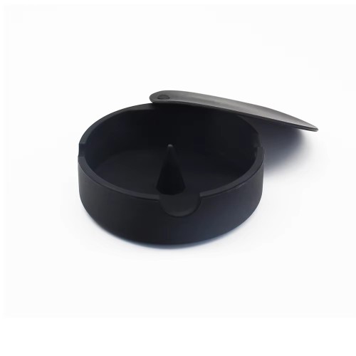 Wheel Tyre Smell Proof Butt Bucket Ashtray Custom Printed Collapsible Silicone Ashtray
