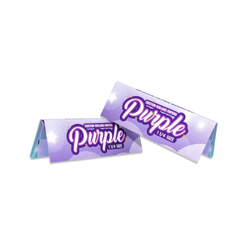 Custom Purple Rolling Paper