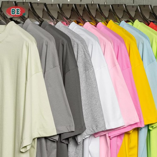 Heavy Cotton T Shirt Wholesale 18 Colors Printed T-shirts Jersey Sports 100% Cotton Custom T Shirt Printing for Unisex