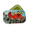 Custom logo Herb Tobacco Roller Tray Metal Smoking Serving Tinplate Tray Cheap Price