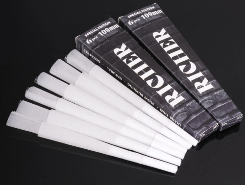 Organic Natural Rolling Papers Smoking King Size Pre Rolled Cones