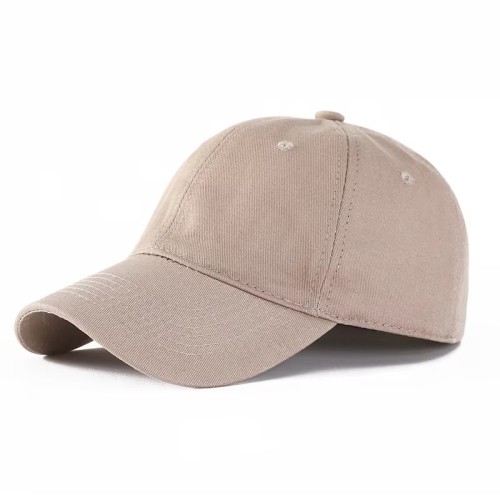 100% Cotton Blank Baseball Cap Custom Embroidery Print Logo Soft Top Dad Hats Caps