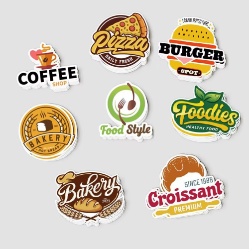 Custom LOGO Printing Die Cut Vinyl Stickers Customized Waterproof Cartoon Stickers Manufacturers Custom Stickers
