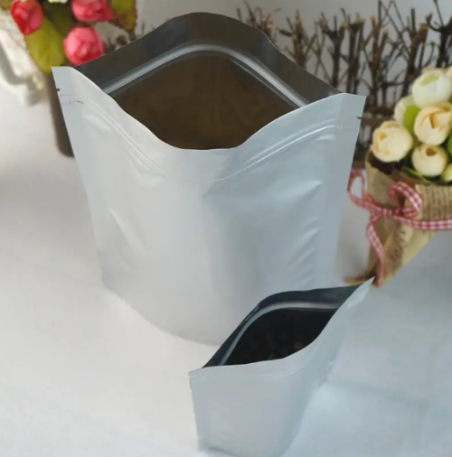 Custom 1g Mylar Single Cigar Package with Clear Window Moisture-Proof Gravure Printed Individual Bag