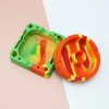 Manufacturers Supply Creative Silicone Ashtray Can Withstand High Temperature and Anti-drop Ashtray Personality Trend