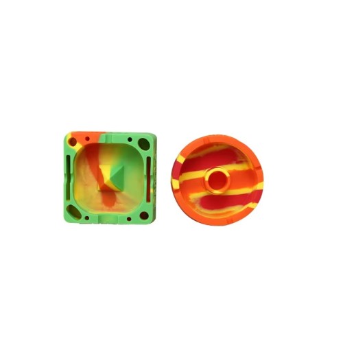 Manufacturers Supply Creative Silicone Ashtray Can Withstand High Temperature and Anti-drop Ashtray Personality Trend