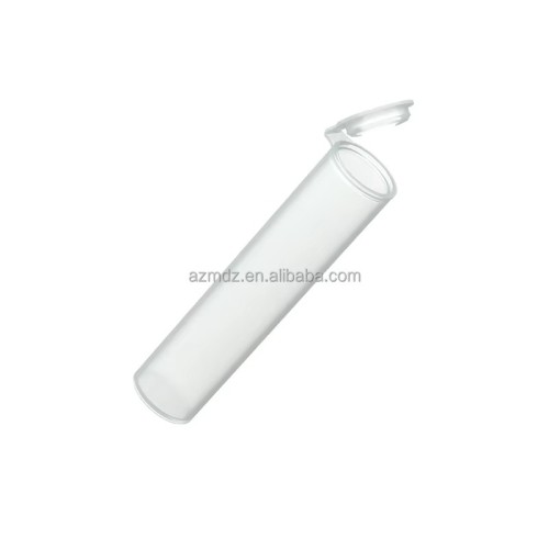 Wholesale High Quality Colorful Child Resistant Plastic Tube Empty Plastic Cartridge Pop Top Tube