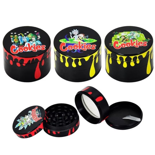 Brand New OEM Grinder Smoking Accessories 50mm Metal Zinc Alloy Drop Grinder