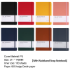 Wholesale A5 with Elastic Strap Pu Journal Diary Notebook Printed Brand Logo Diary Notepad Note Book