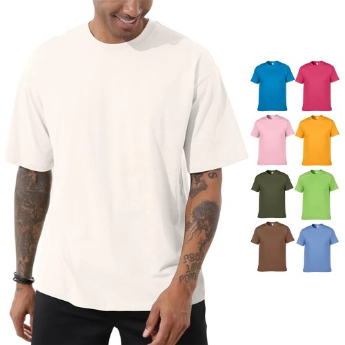 Cotton T-shirt High Quality Customized Brand logo Personalized T-shirt Men's Custom T-shirt