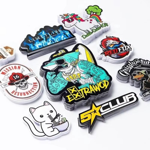 Custom Design Waterproof Die Cut Vinyl Printing Packaging Label Adhesive Stickers