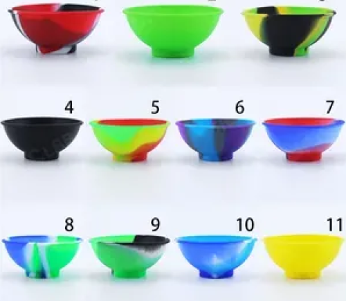 Classic Smoking Tobacco Storage Mixing Loading Convenient Accessories Silicone Small Bowls