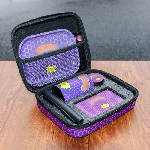 Portable Electronic Scale Manual Herb Grinder Serving Tray Set Multi-Functional Smoke Set 6 Piece Smoking Set Kit