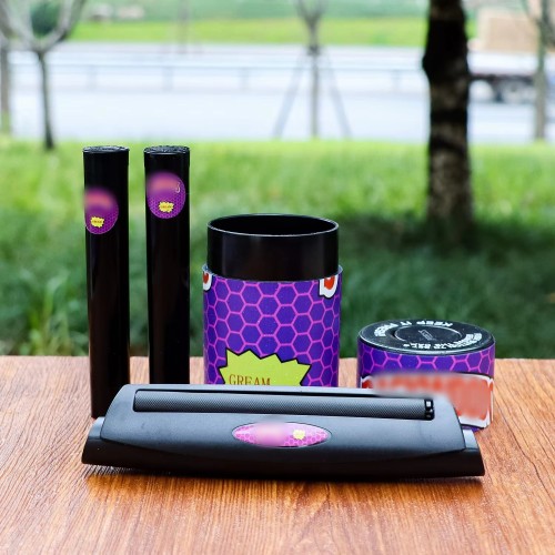 Portable Electronic Scale Manual Herb Grinder Serving Tray Set Multi-Functional Smoke Set 6 Piece Smoking Set Kit