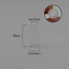 Customized Size Pre Rolled Glass Filter Cone Tips Conical Glass Tube