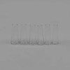 Customized Size Pre Rolled Glass Filter Cone Tips Conical Glass Tube