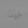 Customized Size Pre Rolled Glass Filter Cone Tips Conical Glass Tube