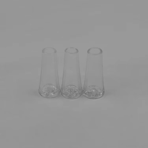 Customized Size Pre Rolled Glass Filter Cone Tips Conical Glass Tube