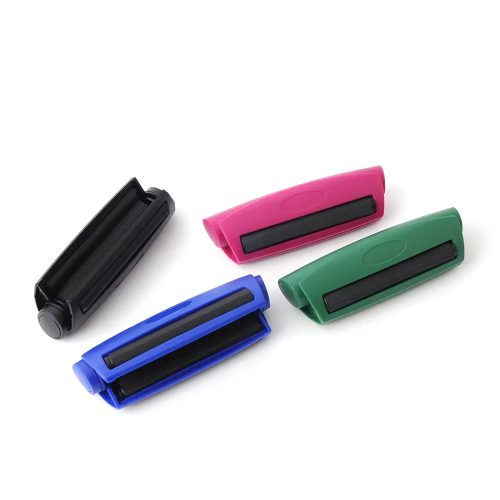 Wholesale Plastic Rolling Machine 108mm Custom LOGO Manual Hand Cigarette Roller Cheap Smoking Rolling Machine
