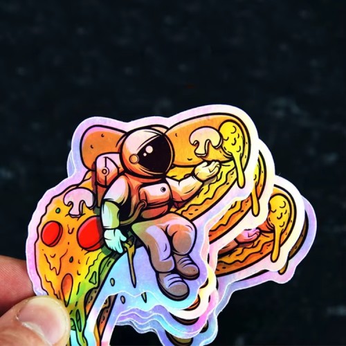 Custom Sticker Vinyl Die Cut Stickers Printing Adhesive Waterproof Company Cartoon Pvc logo Stickers