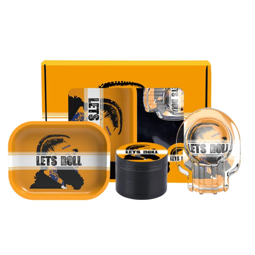 Hot Smoking Accessories Kit Custom Logo 5 in 1 OEM Portable Smoking Kit