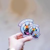 Custom Sticker Vinyl Die Cut Stickers Printing Adhesive Waterproof Company Cartoon Pvc logo Stickers