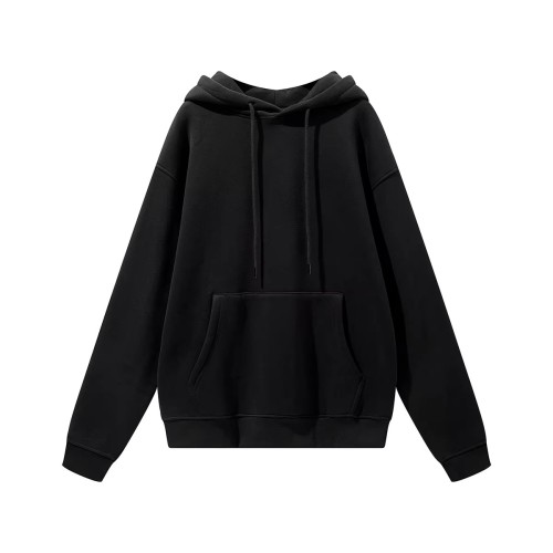Custom Embroidery Print Logo 100% Cotton Pullover Hoodies Customize Brand Logo for Unisex
