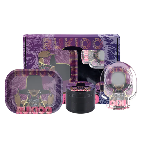 Hot Smoking Accessories Kit Custom Logo 5 in 1 OEM Portable Smoking Kit