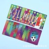 2025 Wholesale 300 Boxes 55 Pcs Football Star Card Gold Foil Flash Card Board Game Collection Gold Card