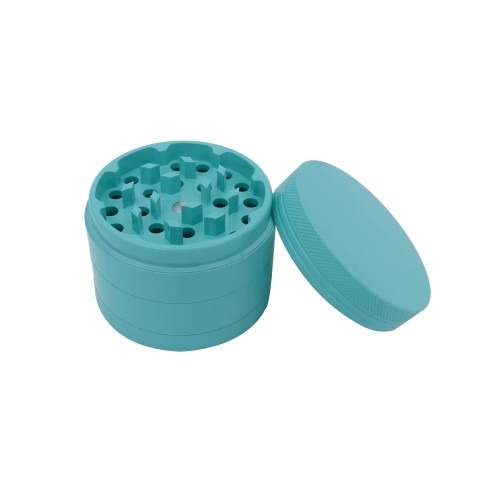 JC8315-4KC Colorful Ceramic Herb Grinder 63MM Custom Logo Durable Kitchen Grinder
