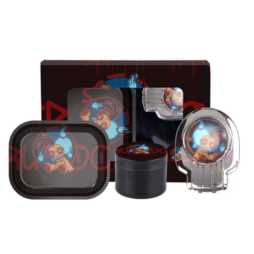 Hot Smoking Accessories Kit Custom Logo 5 in 1 OEM Portable Smoking Kit