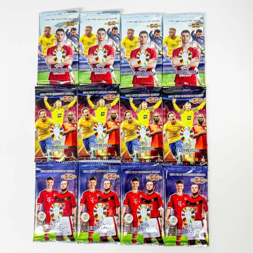 Custom Print Holographic Foil Trading Card Playing Card Games Customize Football Basketball Star Cards Booster Packs