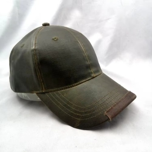 Custom Vintage Canvas Baseball Cap Wholesale Washed Leather Patch Sports Cap Blank Gorras