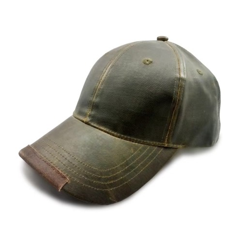 Custom Vintage Canvas Baseball Cap Wholesale Washed Leather Patch Sports Cap Blank Gorras