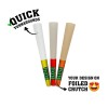 Custom Pre Rolled Cones Printing on 40MM Tips in Tower Box Packaging (700CT)