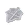 Customized Wholesale Small Size Diy Drop Resin Maple Leaf Ashtray Plate Mirror Resin Silicone Mold