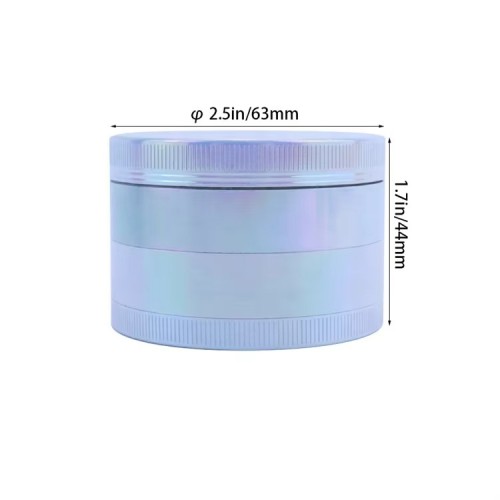 Large 63mm Grinders Custom Logo Tobacco Herb Grinder 4 Layer Grinder Smoking Accessories