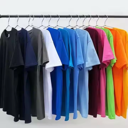 Wholesale Large-sized Unisex T Shirts Custom-made Digital Printed logo Brand 100%cotton Tshirts