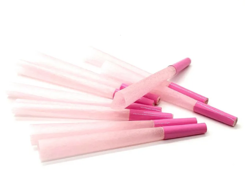 King Size Pre Rolled Cone Richer Organic Preroll Cones Brown Raw Smoking Crepe Cone Paper